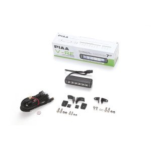 PIAA DKVR73E V-RF 7" Lightbar Kit
30W / 2650lm / White beam 5800K ECE Certified PIAA DKVR73E V-RF 7" Lightbar Kit
30W / 2650lm / White beam 5800K ECE Certified
