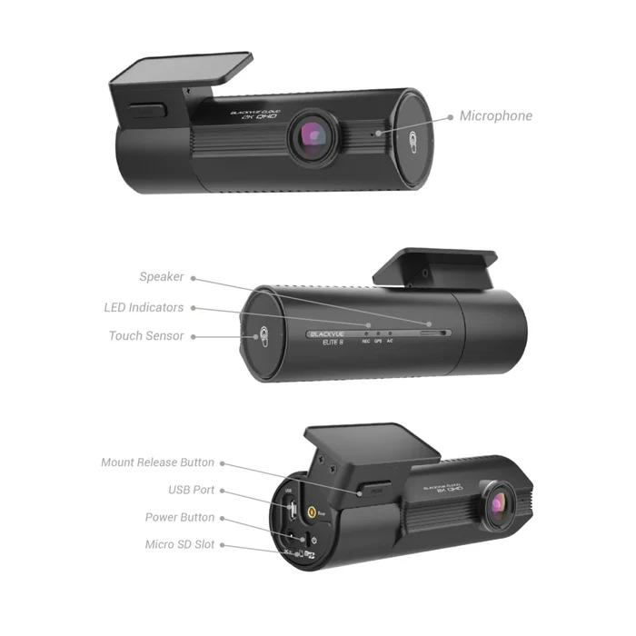 BLACKVUE ELITE8-1CH 64GB EN