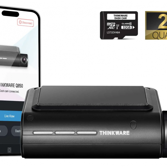 THINKWARE Q850GL1CH32GBH Q850 1CH Hardwire Camera 32GB 2K