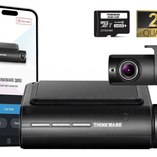 THINKWARE Q850GL2CH64GBH Q850 2CH Hardwire Camera 64GB 2K