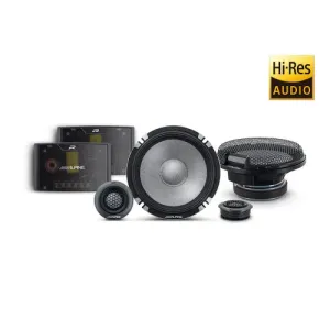ALPINE R2-S652 NG 6-1/2" (16.5cm) COMPONENT 2-WAY R-SERIES PRO SPEAKERS