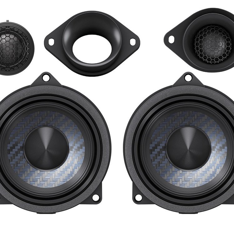 ALPINE SPC-2045ABMW-HR 4.5" Premium Sound System for BMW-HiFi RAM