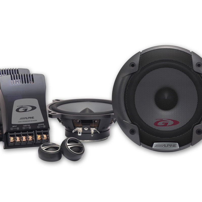 ALPINE SPG-13CS 5-1/4" (13cm) COMPONENT 2-WAY SPEAKER