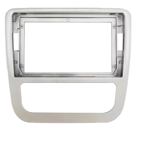 NAVTEC VW1010057SL Πρόσοψη,  Καλωδίωση & CANbus Box Για VW SCIROCCO 2008-2014 AUTO AC SILVER Για Tablet 9
