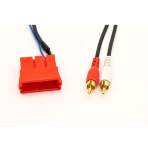 AFTERMARKET 65.26 Line out adapter 2 rca to mini iso