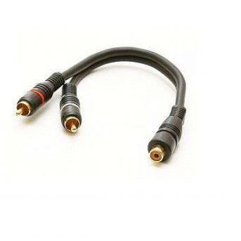 AFTERMARKET 98.633 YΚαλώδιο RCA (1 θηλυκό - 2 αρσενικά)