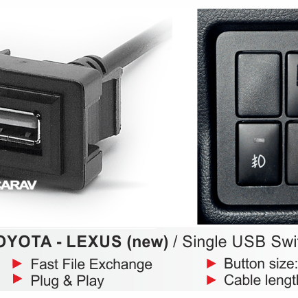 AFTERMARKET 17.004 Usb καπάκι για Toyota/Lexus