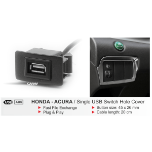 AFTERMARKET 17.005 Usb καπάκι για Honda / Acura AFTERMARKET 17.005 Usb καπάκι για Honda / Acura