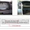 AFTERMARKET 27.225 Προσθήκη κάμερας σε OEM Toyota Prius/ Lexus RX MFD GEN5 multi-display 40 pin connector