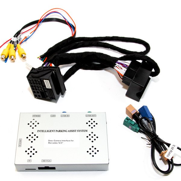 AFTERMARKET 27.555 Add front and/or rear camera interface for Mercedes Benz NTG 5.5