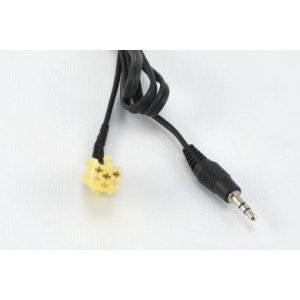 ACV 9.957 Male jack stereo 3,5-Mini iso (Yellow) Fiat-Lancia-Alfa Romeo-Smart