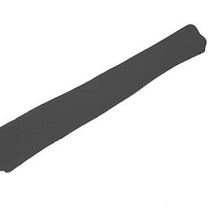 AFTERMARKET 11.625 Αυτοκόλλητη μοκέτα μαύρη (70x140cm)