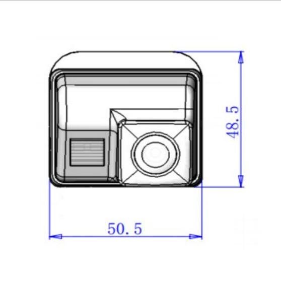 AFTERMARKET RS.6822 Κάμερα οπιθοπορείας Mazda CX-5 (12-15), CX-7(06-12), CX-9(07-13), 3(04-07), 6(06-08)