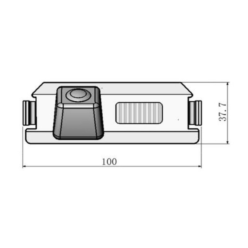AFTERMARKET RS.6890 Κάμερα οπισθοπορείας Hyundai Elantra, i30