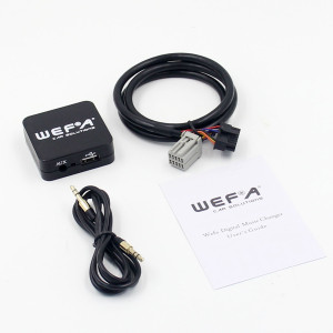 WEFA WF.605.CHRYSLER Interface Aux/Usb για εργοστασιακές πηγές Chrysler/Dodge/Jeep