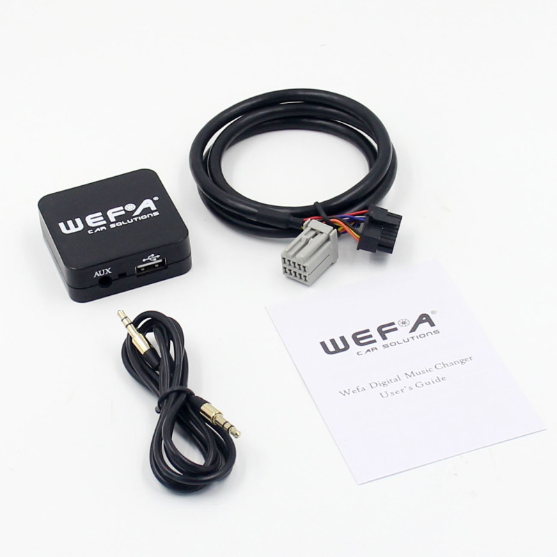 WEFA WF.605.CHRYSLER Interface Aux/Usb για εργοστασιακές πηγές Chrysler/Dodge/Jeep