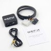 WEFA WF.605.TOYOTA.5.7 Interface Aux/Usb για εργοστασιακές πηγές Toyota 5+7pin