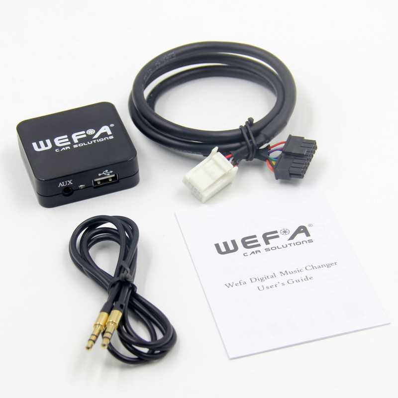 WEFA WF.605.TOYOTA.6.6 Interface Aux/Usb για εργοστασιακές πηγές Toyota 6+6pin