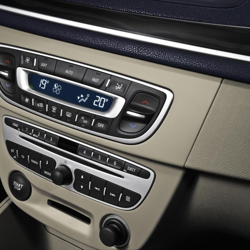 ACV 53.959/BL Πρόσοψη Renault Megane III '09> (Μαύρη)