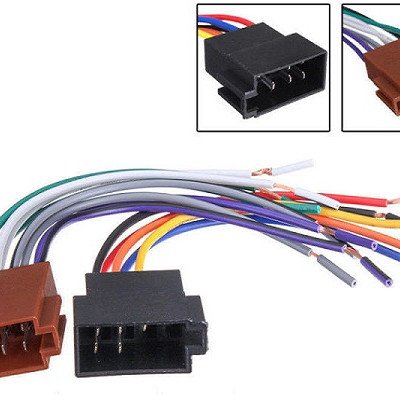 ACV 9.656 Φίσα ISO θηλυκή (14 wires) (iso 8+8 ways female connectors+cut ends)