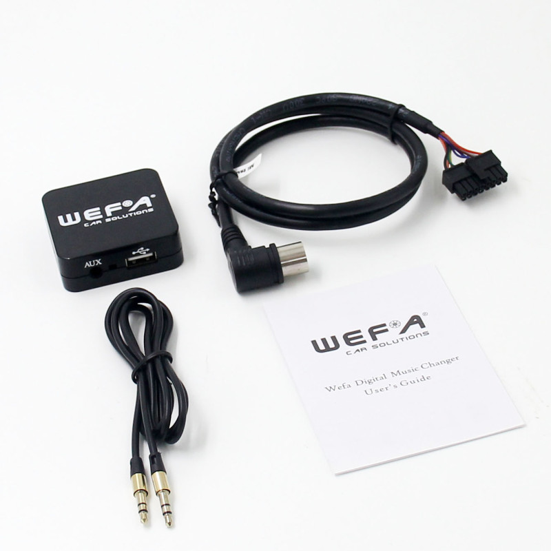 WEFA WF.605.MITSUBISHI Interface Aux/Usb για εργοστασιακές πηγές Mitsubishi 13pin