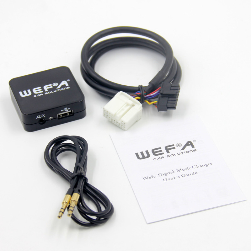 WEFA WF.605.HONDA2.4 Interface Aux/Usb για εργοστασιακές πηγές Honda 6+8