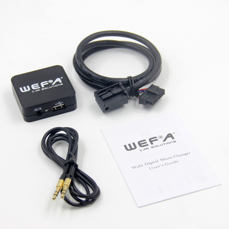 WEFA WF.605.RD4 Interface Aux/Usb για εργοστασιακές πηγές Citroen / Peugeot RD4
