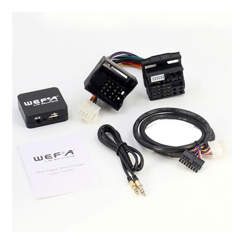 WEFA WF.605.BMW40 Interface Aux/Usb για εργοστασιακές πηγές BMW 40pin