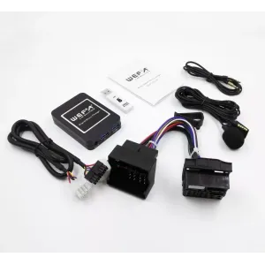 WEFA WF.606.OPEL Interface Aux/Usb/Usb Charger/Bluetooth για εργοστασιακές πηγές Opel