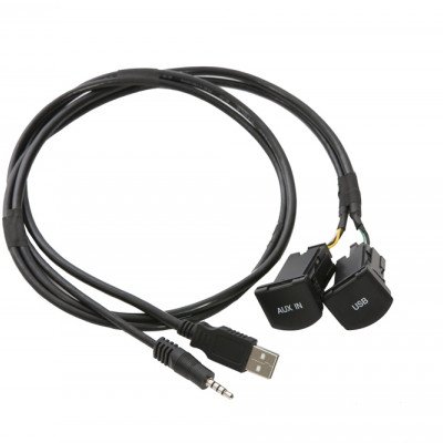 AFTERMARKET C9503-USB Προέκταση Usb και Aux με ειδικό κούμπωμα για Vw polo 2014>
