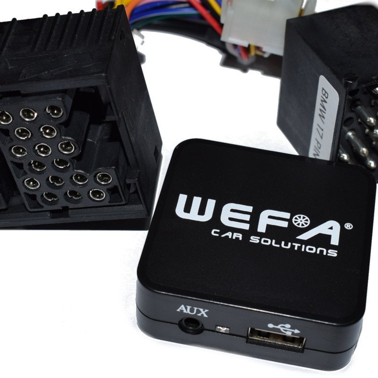 WEFA WF.605.BMW17 Interface Aux/Usb για εργοστασιακές πηγές BMW 17pin