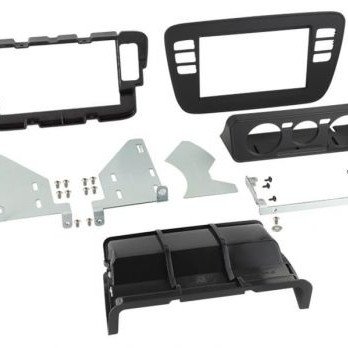 ACV 53.870/BL Πρόσοψη 2din Vw Up! / Seat Mii / Skoda CitiGo '11-'16 (Manual AirCondition and Glove box) (Black)