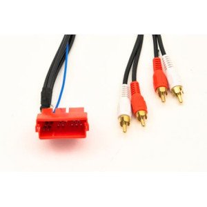 AFTERMARKET 65.261 Line out adapter 4 rca to mini iso