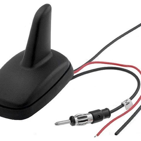 AFTERMARKET 02.134/GPS Κεραία καρχαρίας με ενισχυτή (AM/FM, GPS)