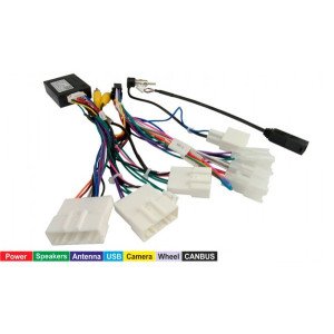AFTERMARKET 16.037 Φίσα 16pin για multimedia με Canbus Box για Toyota 2012>