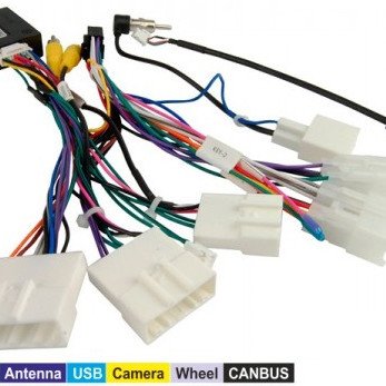 AFTERMARKET 16.037 Φίσα 16pin για multimedia με Canbus Box για Toyota 2012>