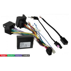 AFTERMARKET 16.049 Φίσα 16pin για multimedia με Canbus Box για Opel 2002>