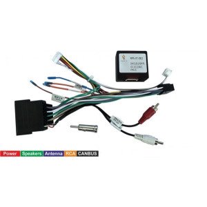 AFTERMARKET 16.097 Φίσα 16pin για multimedia με Canbus Box για Fiat 2007-2018