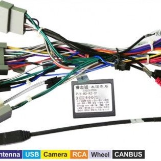 AFTERMARKET 16.163 Φίσα 16pin για multimedia με Canbus Box για Honda 2012-2021