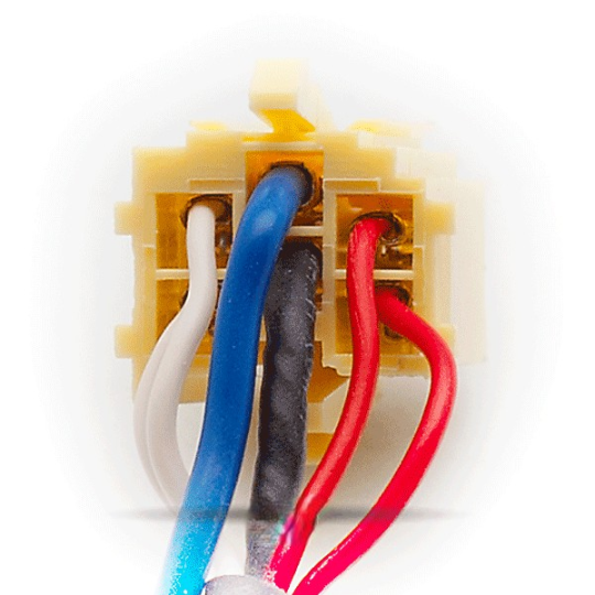 AFTERMARKET 15.201 Line out adapter- Yellow mini ISO to 4 x RCA