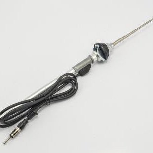 AFTERMARKET 02.101/CHROME Κεραία φτερού 38mm (Ασημένιο στέλεχος)